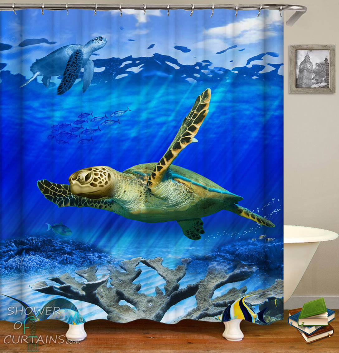 Underwater Shower Curtain – Shower of Curtains