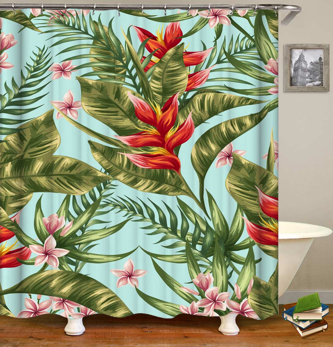 Tropical shower curtains Collection | Shower of Curtains