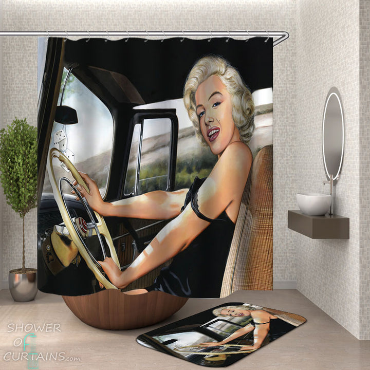 Marilyn Monroe Shower Curtain Collection Shower Of Curtains 7722